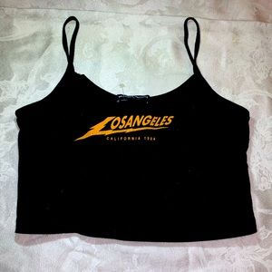 Black Brandy Melville Crop top